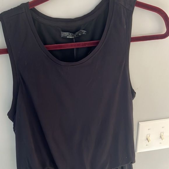 NWTs Prana Midi Dress with pockets - Black Size Small - Picture 6 of 10